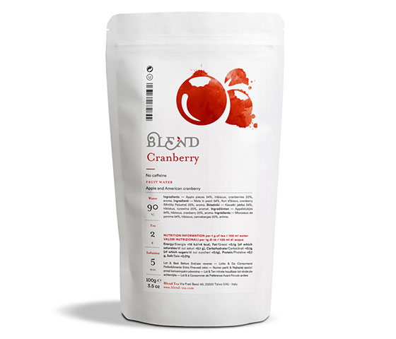 Cranberry - Tè in Foglia Sfuso - Sacchetti Richiudibili