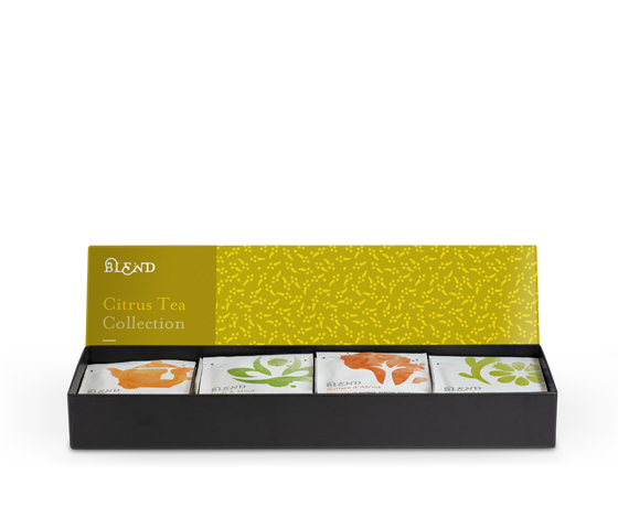 Citrus Tea Collection - Giftbox with 4 Citrus Tea Blends