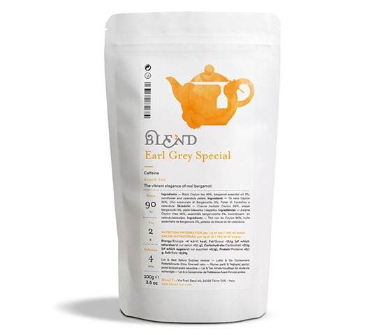 Earl Grey Special - Tè in Foglia Sfuso - Sacchetti Richiudibili