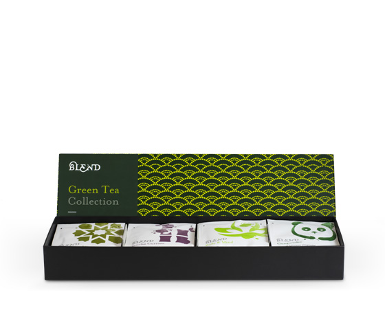 Green Tea Collection - Giftbox with 4 Green Tea Blends