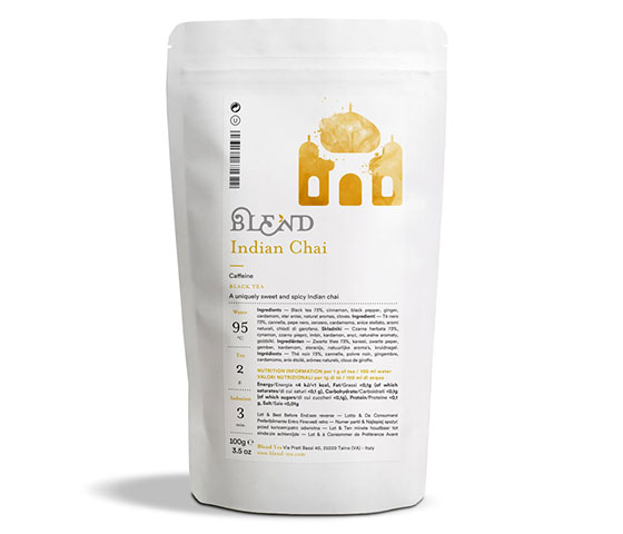 Indian Chai - Tè in Foglia Sfuso - Sacchetti Richiudibili