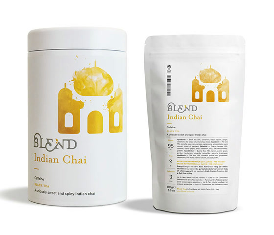 Indian Chai Tin + Refill - Latta 100 g + ricarica 100 g