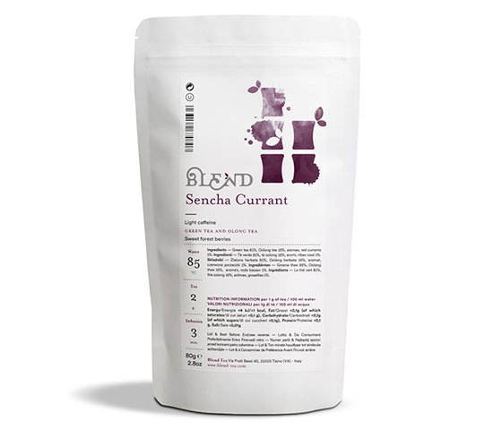 Sencha Currant Loose Leaf Tea - Resealable Pouch