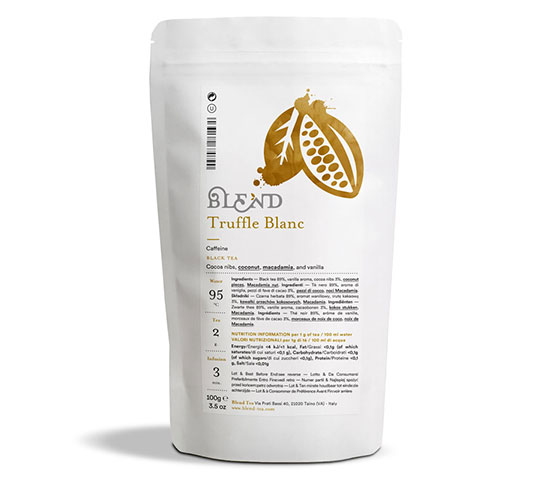 Truffle Blanc Loose Leaf Tea - Resealable Pouch