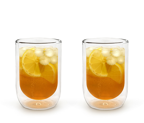 2 Double walled tumblers